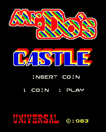 Mr. Do's Castle (set 2) screen shot title